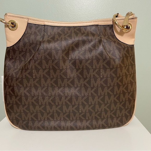 Michael Kors Jet Set Brown Convertible Shoulder Bag - Picture 2 of 16